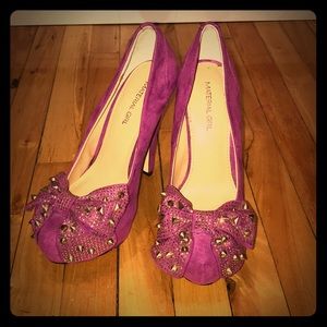 Stunning purplish high heels size 38!